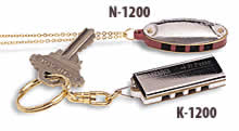 Keychain and Necklace Harmonicas